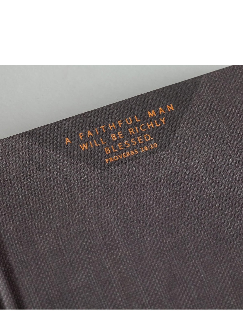 Faithful Man Christian Journal for Men: A faithful man will be richly blessed